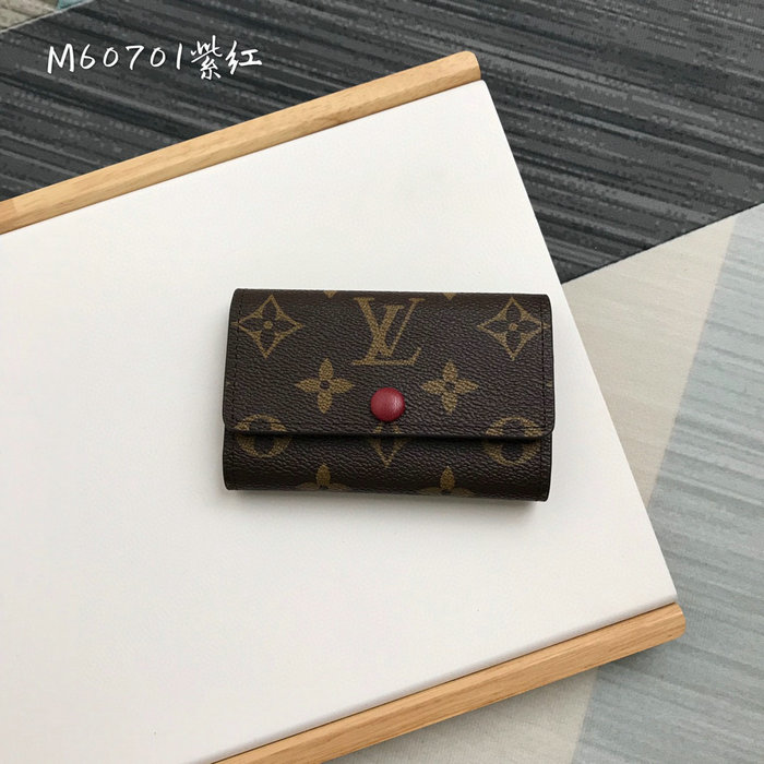 Louis Vuitton 6 KEY HOLDER Purple M60701