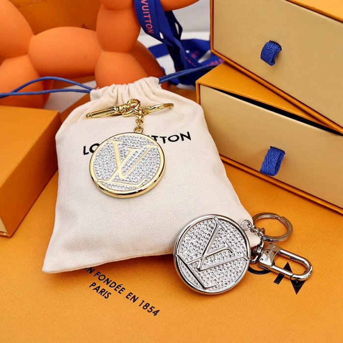 Louis Vuitton Bag Charm and Key Holder Gold M64261