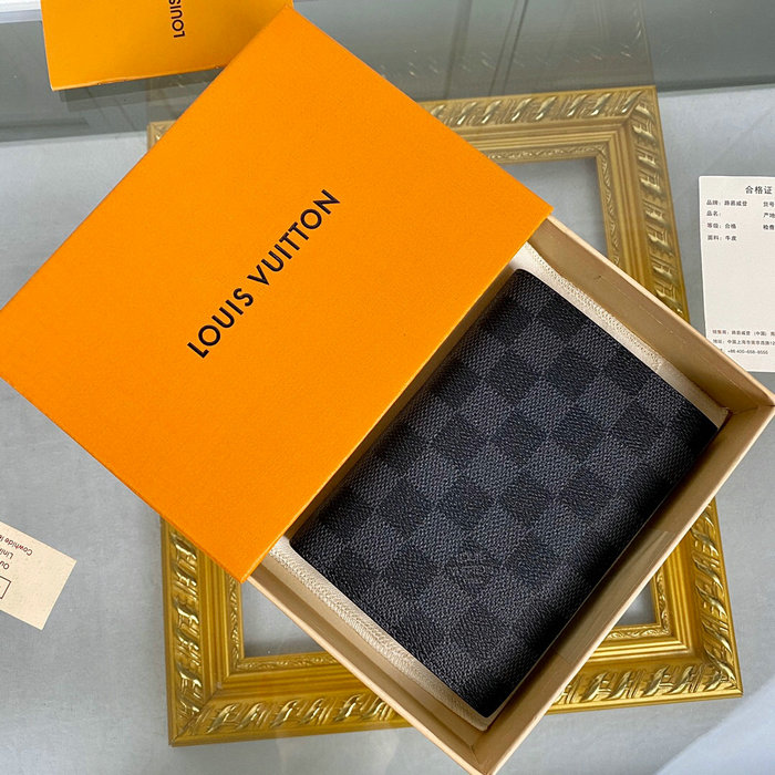 Louis Vuitton Damier Graphite Canvas Passport Cover N64411