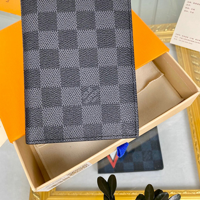 Louis Vuitton Damier Graphite Canvas Passport Cover N64411