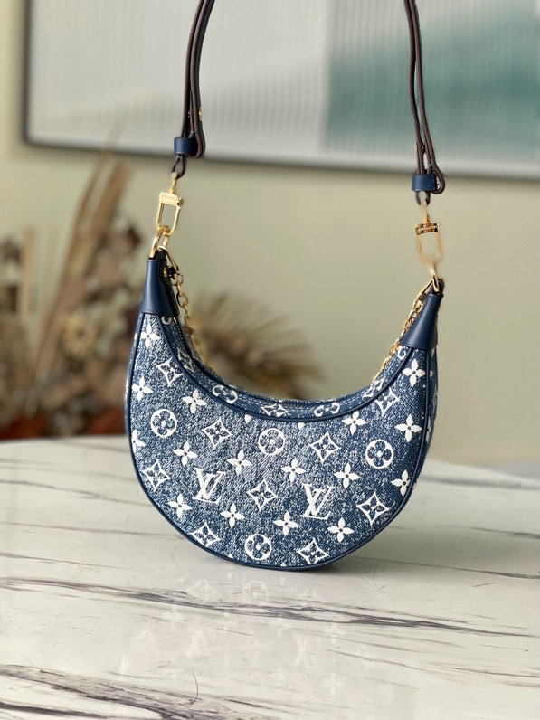 Louis Vuitton Denim Loop Blue M81166