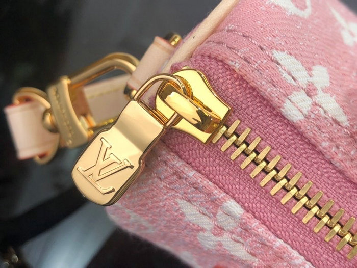 Louis Vuitton Denim Nano Speedy Pink M81213