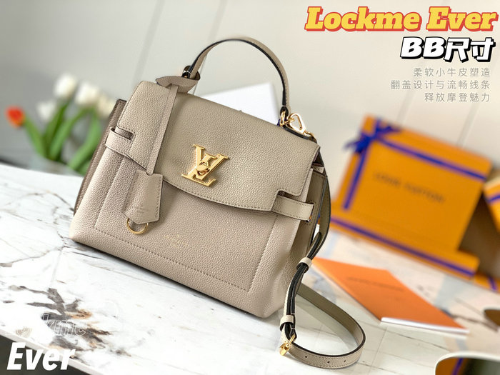 Louis Vuitton Lockme Ever BB Bag Grey M53937