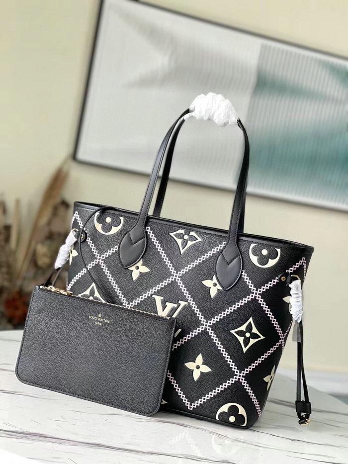 Louis Vuitton Neverfull MM Black M46039