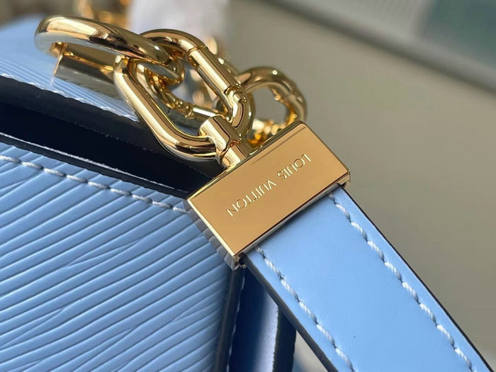 Louis Vuitton Twist MM Blue M59402