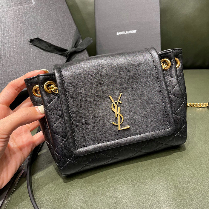 Saint Laurent Nolita Mini Bag Black 672738