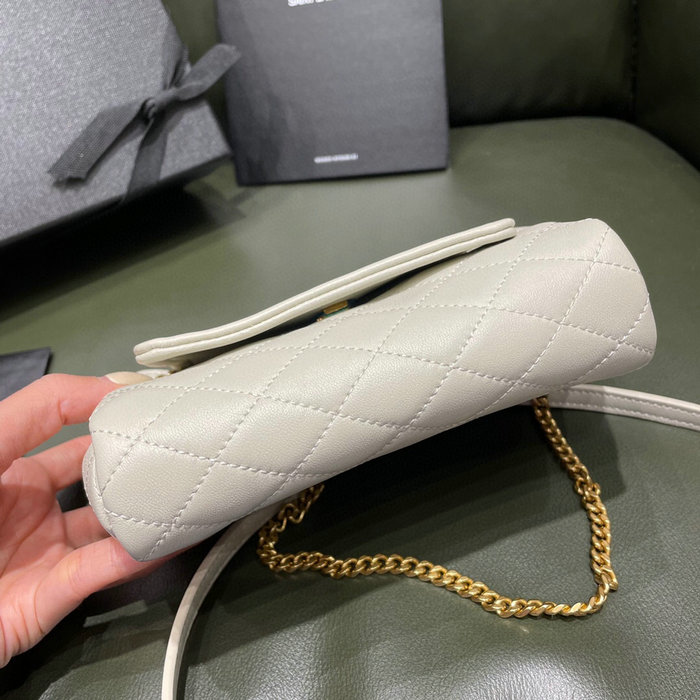 Saint Laurent Nolita Mini Bag White 672738