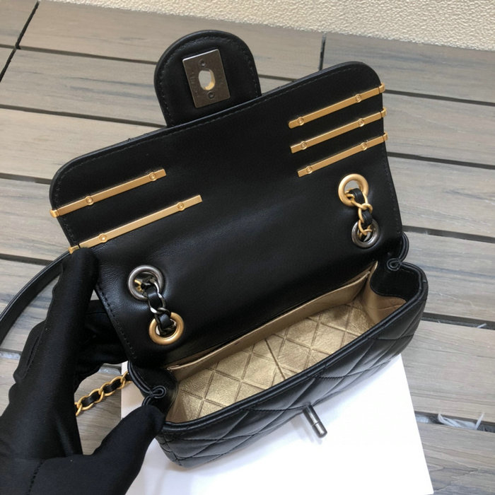 Chanel Mini Flap Bag Black AS2978