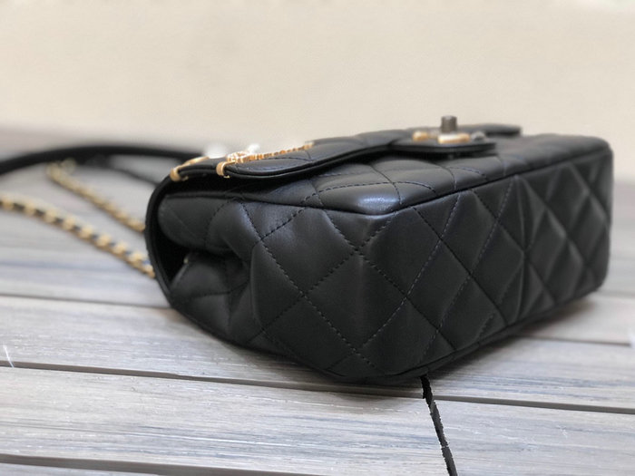 Chanel Small Flap Bag Black AS2979