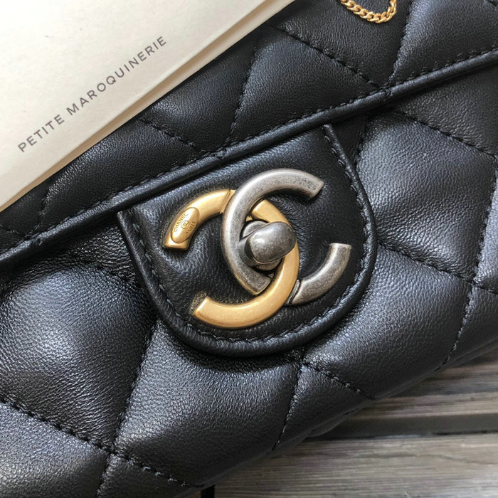 Chanel Small Flap Bag Black AS2979