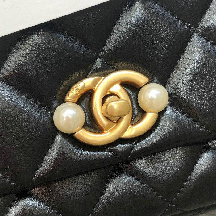 Chanel Small Flap Bag Black AS3001