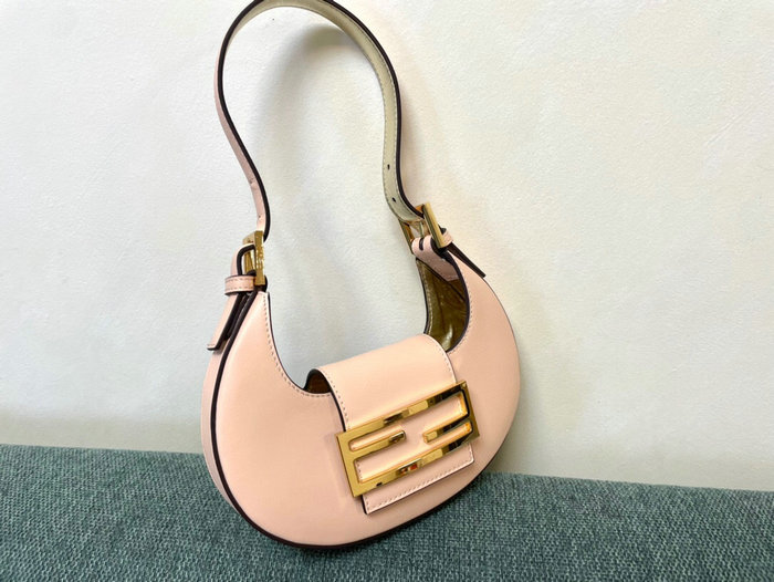 Fendi Cookie Leather Mini Bag Pink F8556