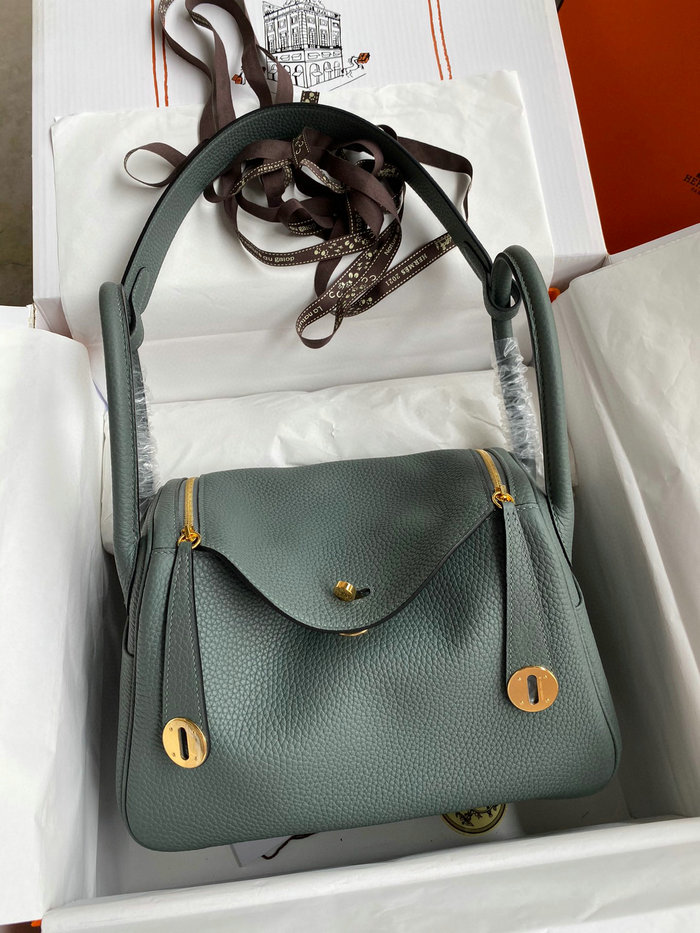 Hermes Clemence Leather Lindy Bag HL1926322