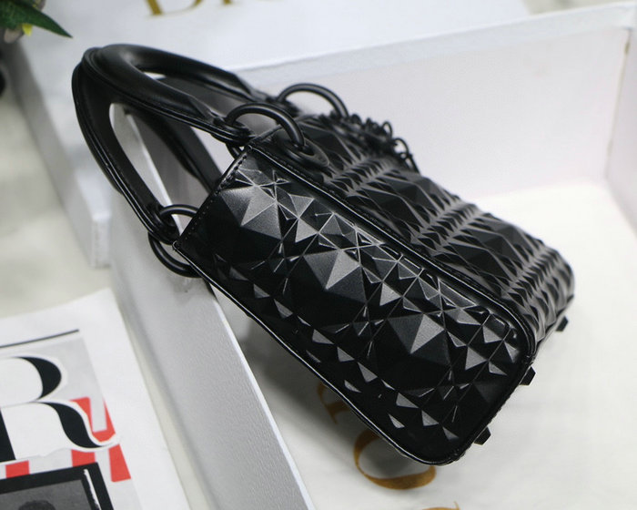 Mini Lady Dior Bag Black DM6003