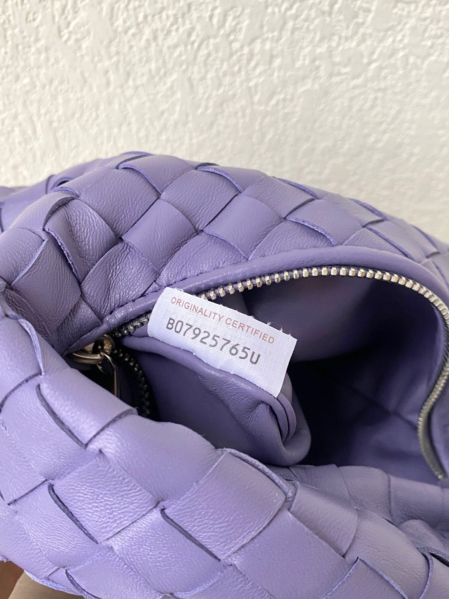 Bottega Veneta Mini Jodie Lavender B6094035