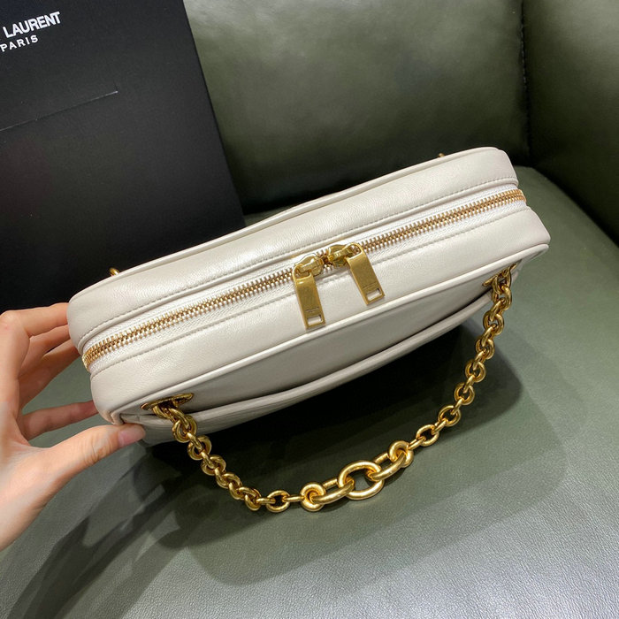 Saint Laurent Le Maillon Mini Bag White 669308