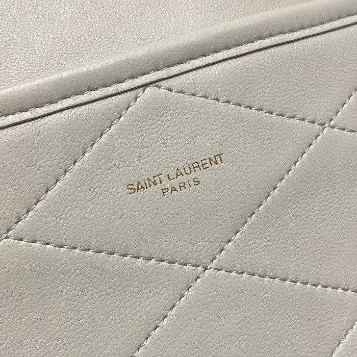 Saint Laurent Le Maillon Mini Bag White 669308