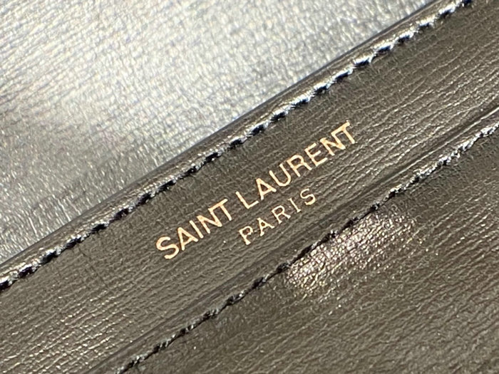 Saint Laurent Medium Sunset Bag Black 442906