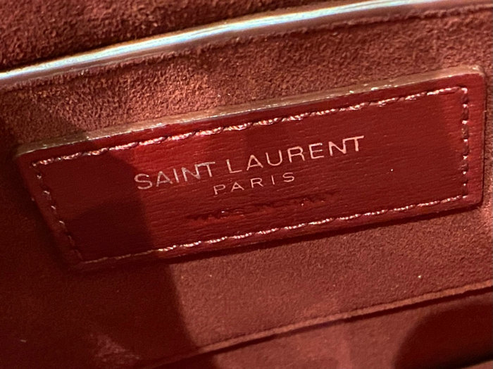 Saint Laurent Medium Sunset Bag Red 442906