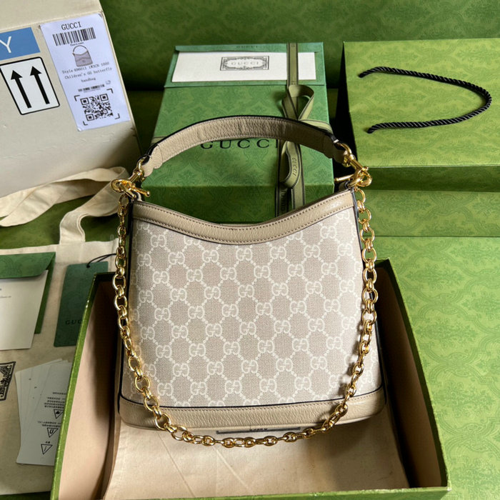 Gucci Large shoulder bag with Interlocking G 696011