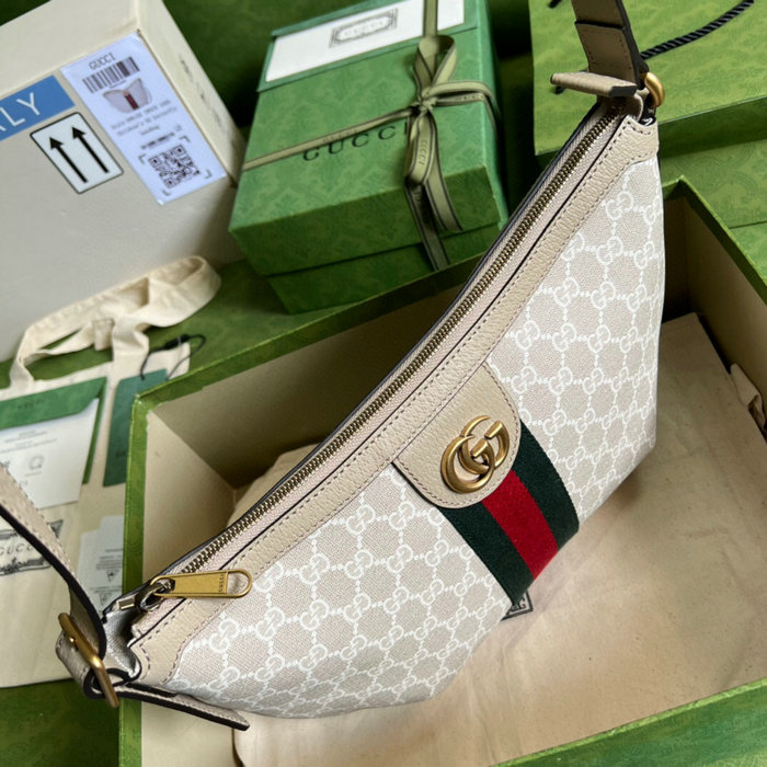 Gucci Ophidia GG small shoulder bag White 598125