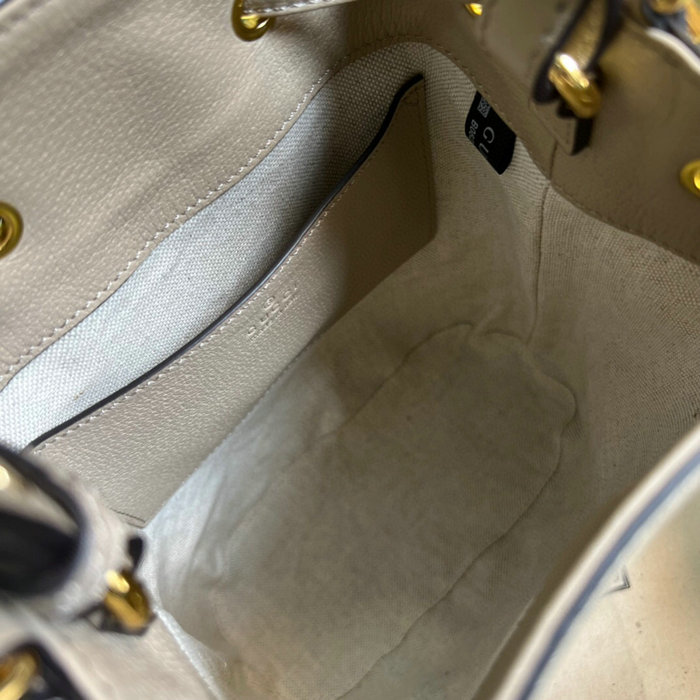 Gucci Ophidia Small GG Bucket Bag White 550621