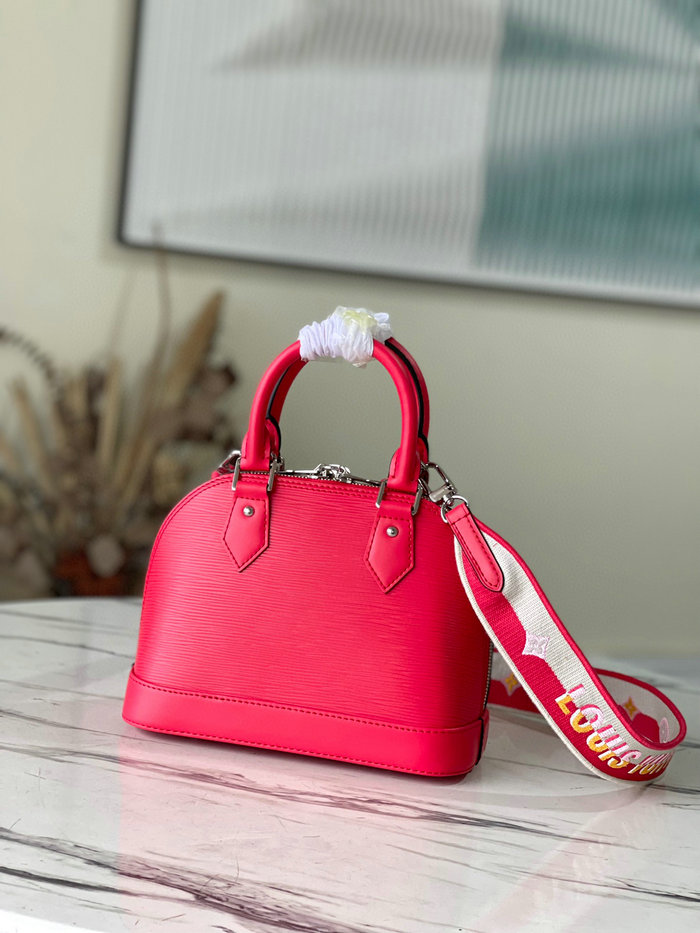 Louis Vuitton Alma BB Bag Red M59358