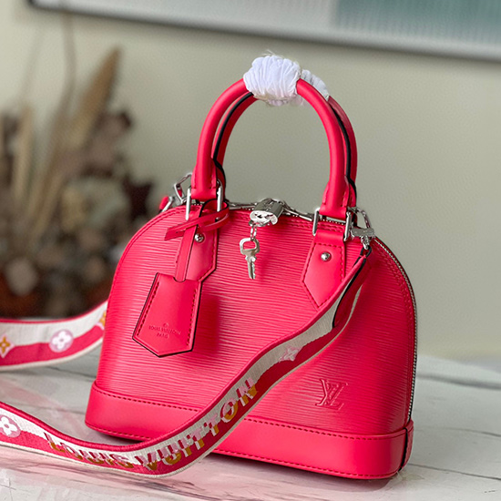 Louis Vuitton Alma BB Bag Red M59358