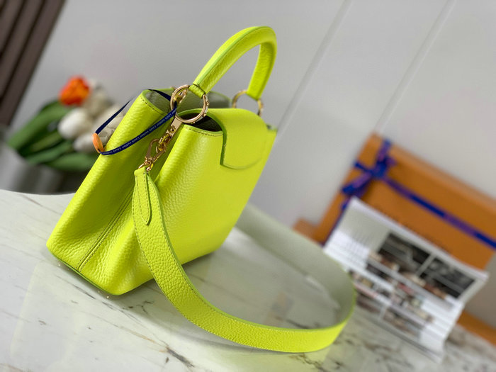 Louis Vuitton CAPUCINES BB BAG Yellow M59708