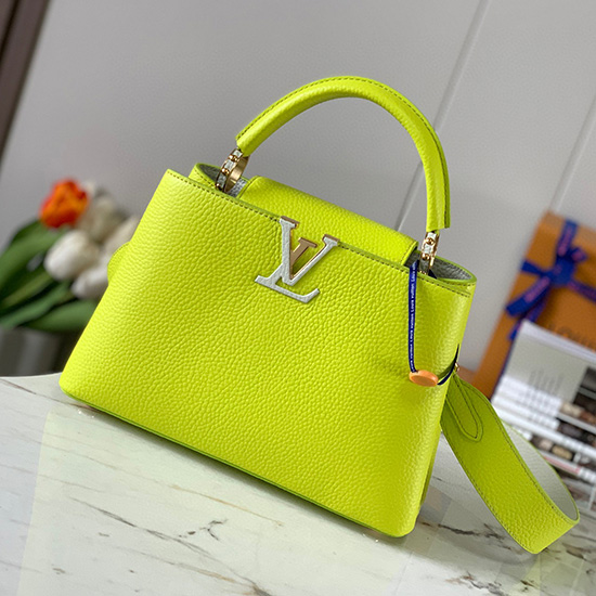 Louis Vuitton CAPUCINES BB BAG Yellow M59708