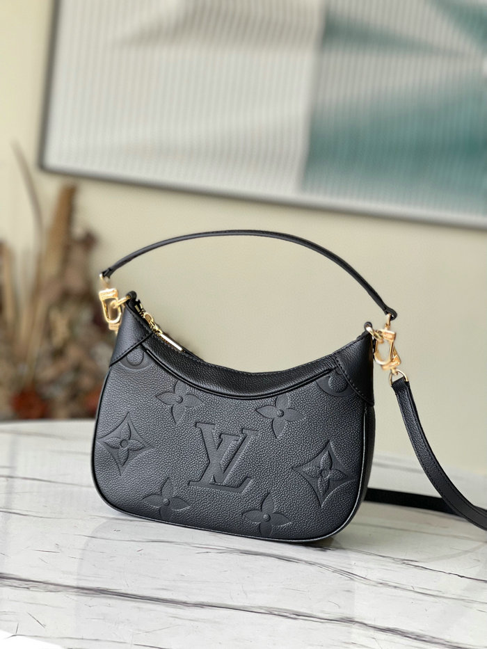 Louis Vuitton Monogram Empreinte Bagatelle Black M46002