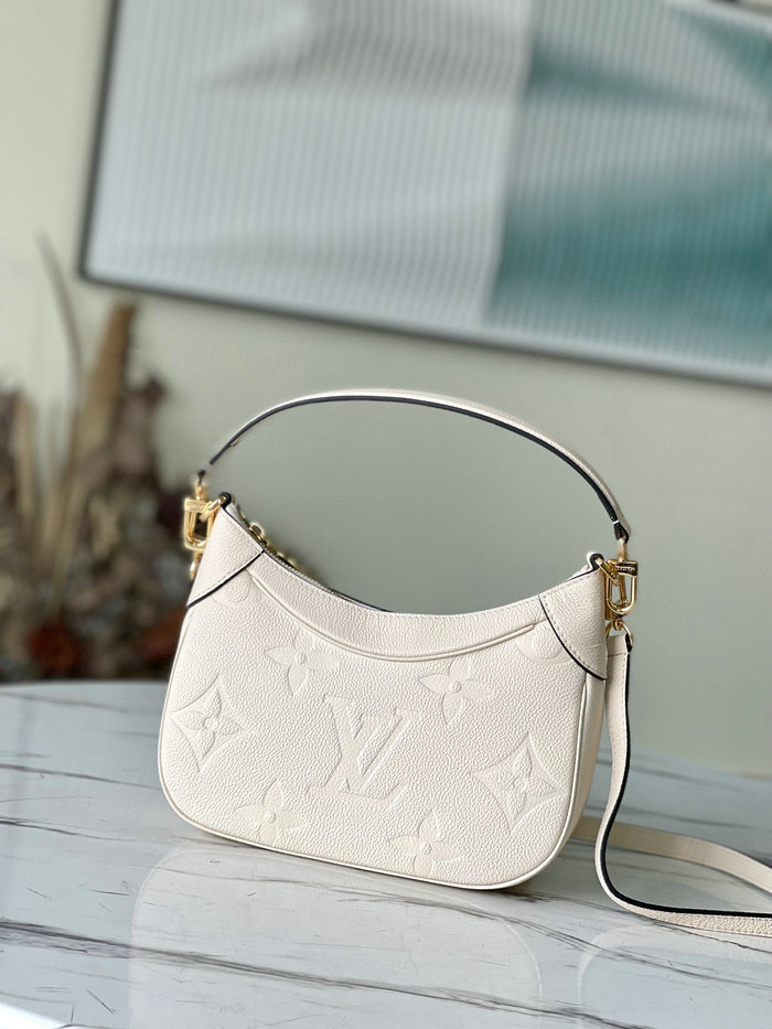 Louis Vuitton Monogram Empreinte Bagatelle White M46002