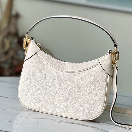 Louis Vuitton Monogram Empreinte Bagatelle White M46002