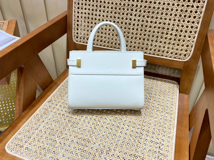 Saint Laurent Manhattan Nano Bag White 593741