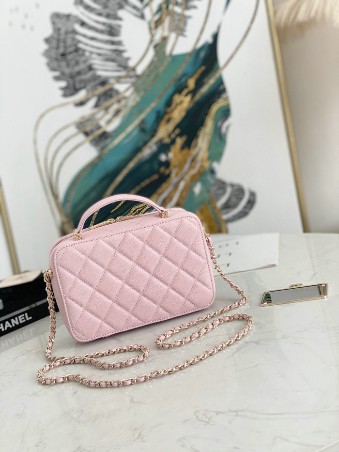 Chanel Vanity Case Bag Pink AS3168