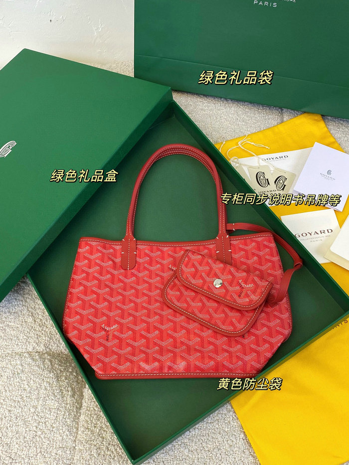 Goyard Anjou Mini Bag Red G6003