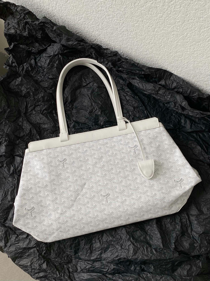 Goyard Bellechasse Biaude PM Bag White G6004