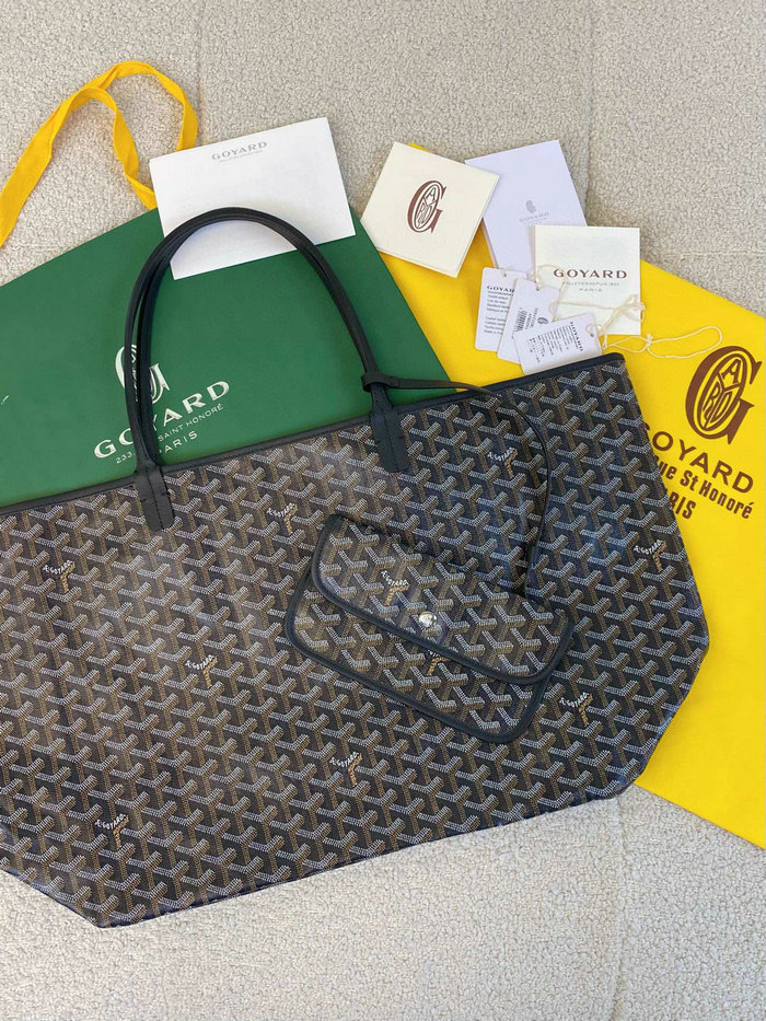 Goyard Saint Louis Tote Black G6001