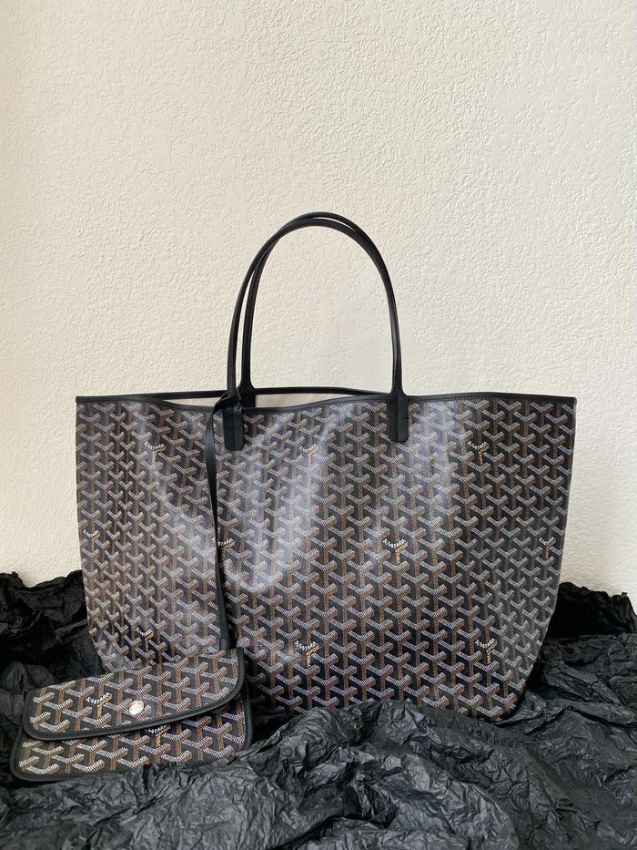 Goyard Saint Louis Tote Black G6001