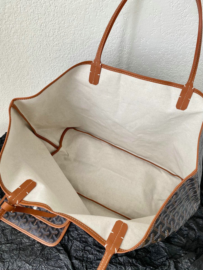 Goyard Saint Louis Tote Brown G6001