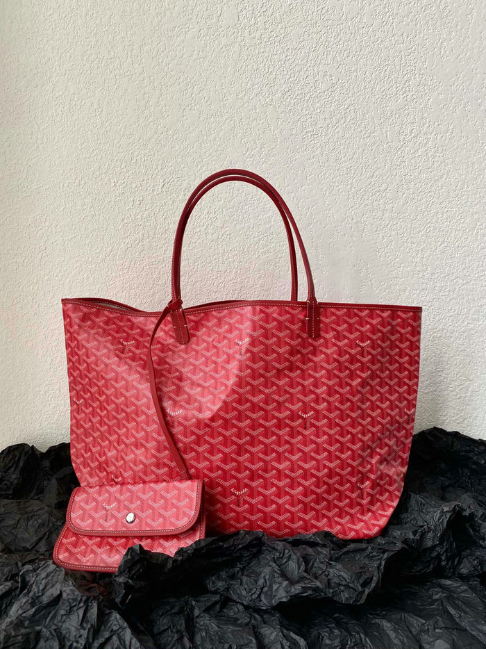 Goyard Saint Louis Tote Red G6001