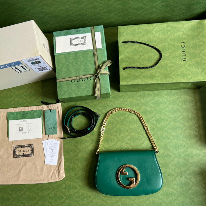 Gucci Blondie shoulder bag Green 699268