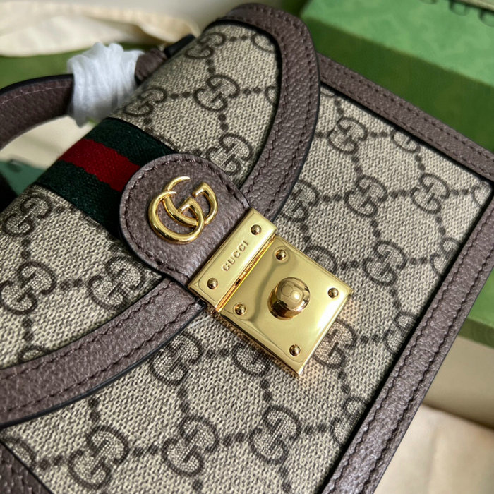 Gucci Ophidia GG mini shoulder bag Brown 696180