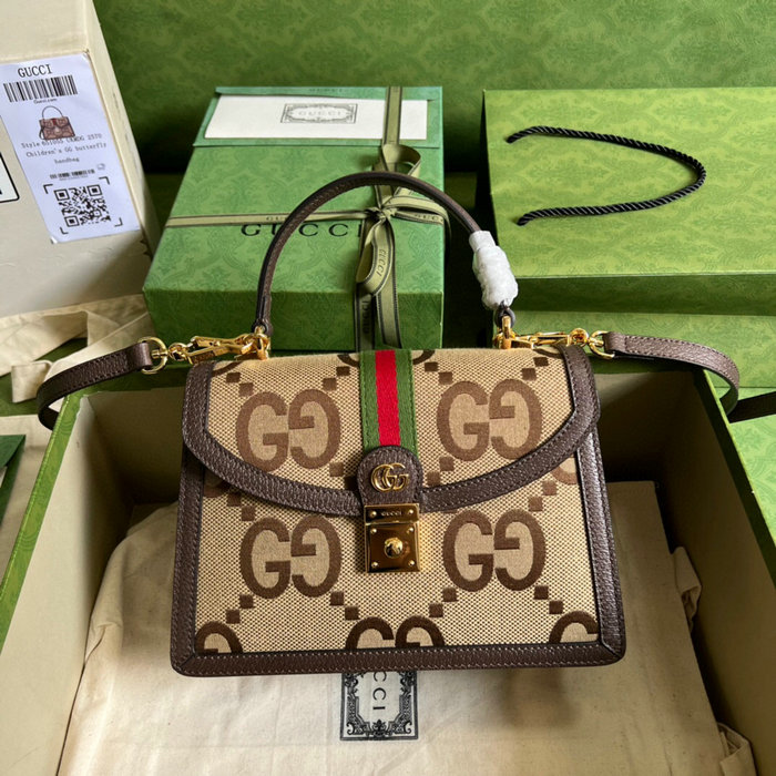 Gucci Ophidia Jumbo GG small top handle bag 651055