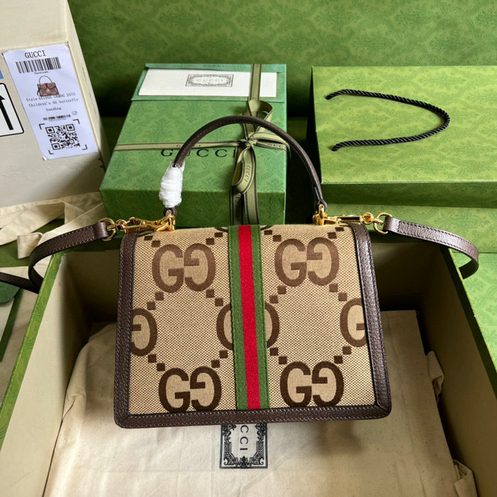 Gucci Ophidia Jumbo GG small top handle bag 651055