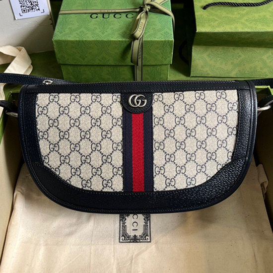 Gucci Ophidia large shoulder bag Blue 674096