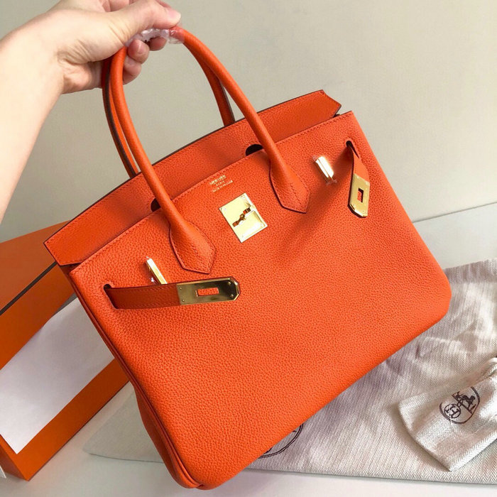 Hermes Togo Leather Birkin Bag HB303504