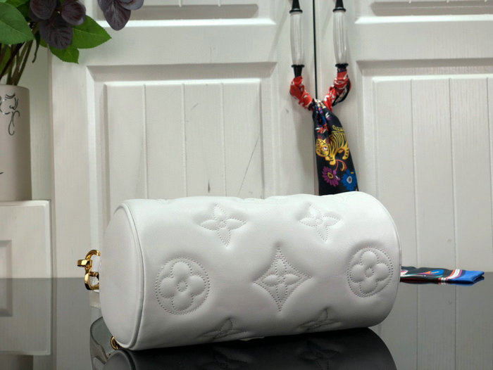 Louis Vuitton PAPILLON BB White M59827