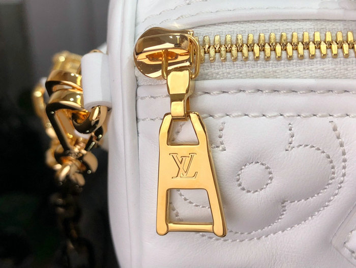 Louis Vuitton PAPILLON BB White M59827