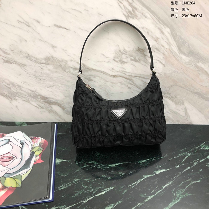 Prada Nylon Hobo bag Black 1NE204